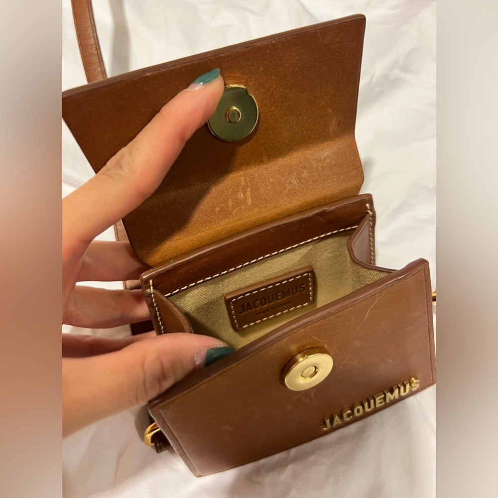JACQUEMUS BROWN BAG MINI - Picture 4 of 5